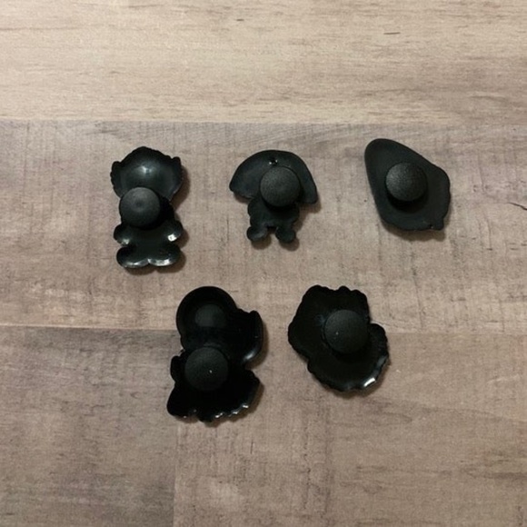 HORROR FILM CROC CHARMS 5pc HALLOWEEN - Picture 2 of 3